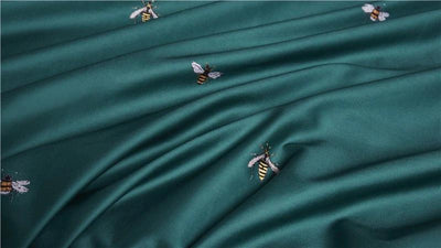 Bee Green Duvet cover set - Luxurious and Eco-friendly | RainEco