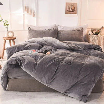 Soft and cozy duvet cover in microfiber fleece | CozyDream