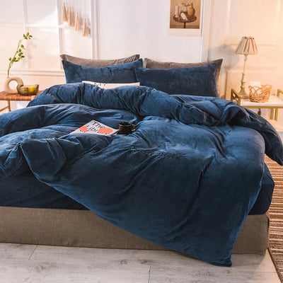 Soft and cozy duvet cover in microfiber fleece | CozyDream