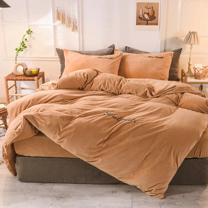 Soft and cozy duvet cover in microfiber fleece | CozyDream