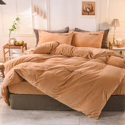 Soft and cozy duvet cover in microfiber fleece | CozyDream