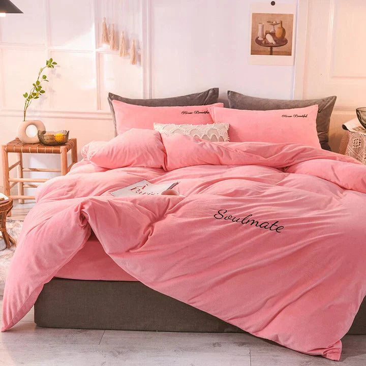 Soft and cozy duvet cover in microfiber fleece | CozyDream