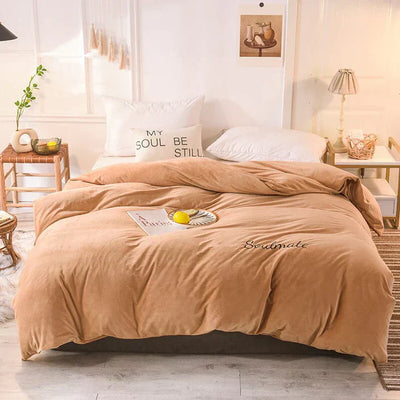 Soft and cozy duvet cover in microfiber fleece | CozyDream