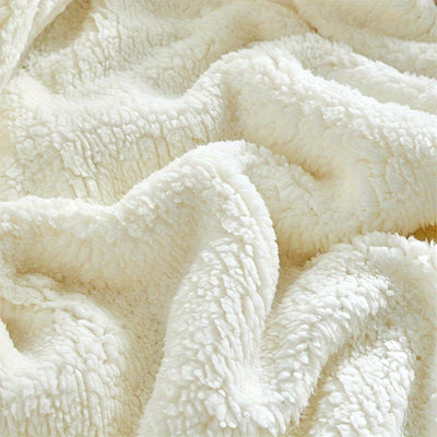 Ultra-Soft Sherpa Fleece Blanket – Warm & Cozy for Sofa and Bed | CozyNest