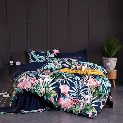 Flamingo duvet cover