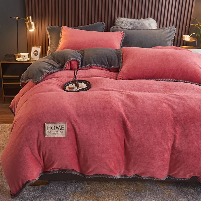 Duvet cover in Velor for Ultimate Comfort | VelvetLuxury