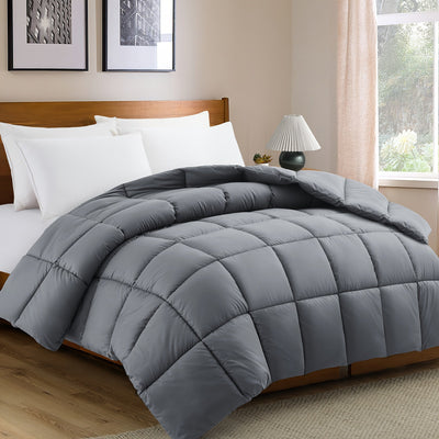 Luxury reversible duvet with microfiber filling | ReversibleComfort