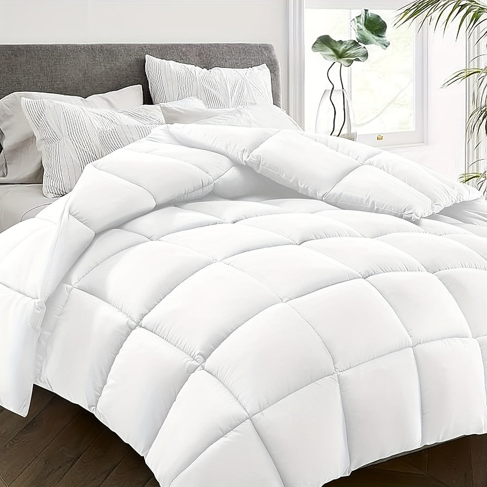 Luxury reversible duvet with microfiber filling | ReversibleComfort