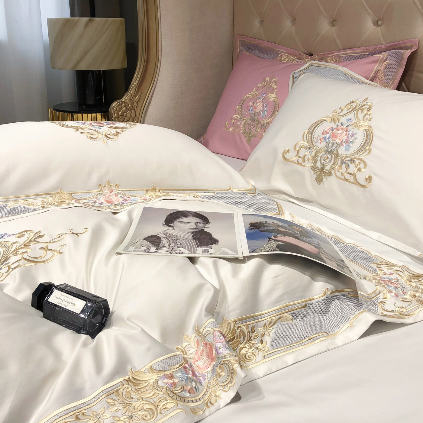 PrarieWhite duvet cover