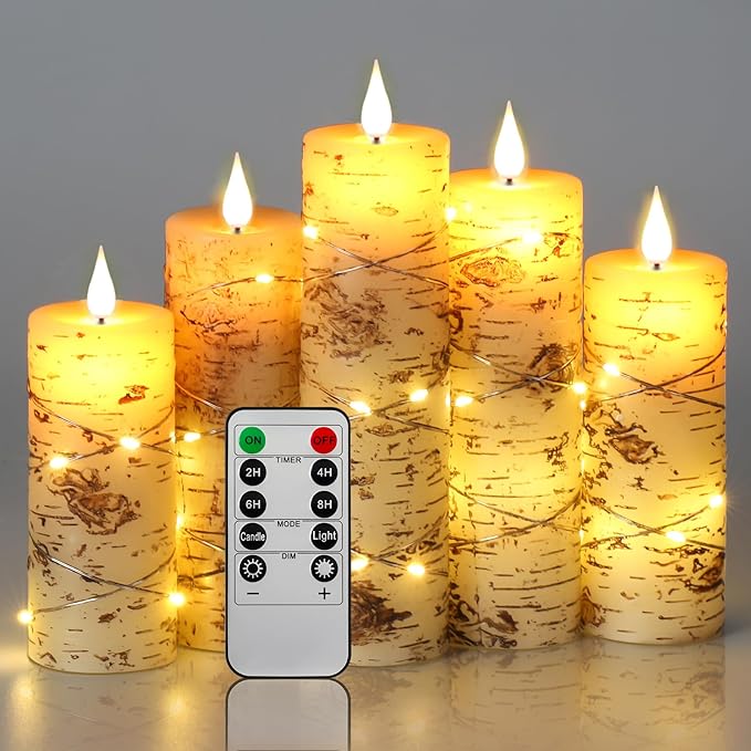 Wireless LED Candles with Realistic Flame Effect | FlameGlow