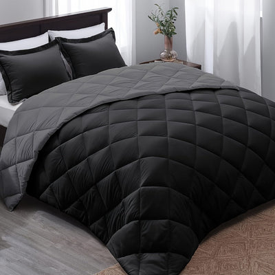 Luxury reversible duvet with microfiber filling | ReversibleComfort