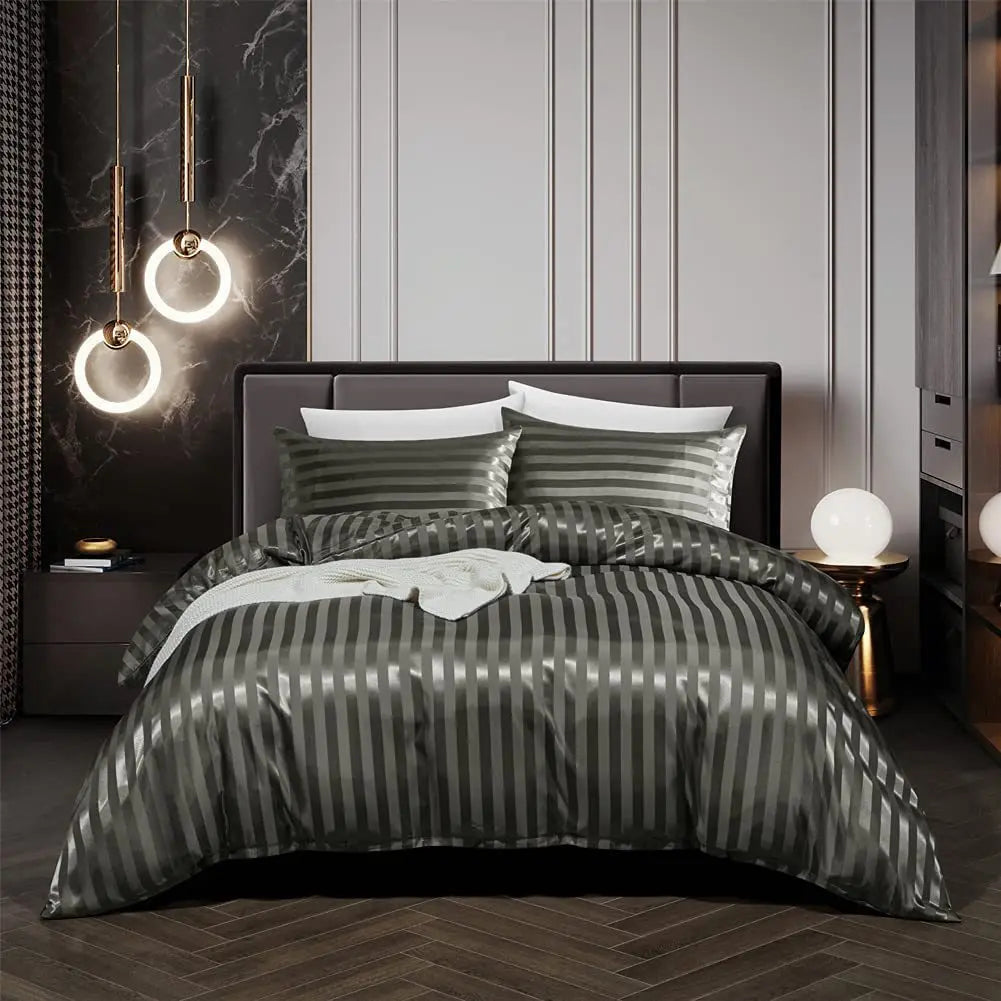 Elegant and Transformative Satin Bedding Set | SatinTransform