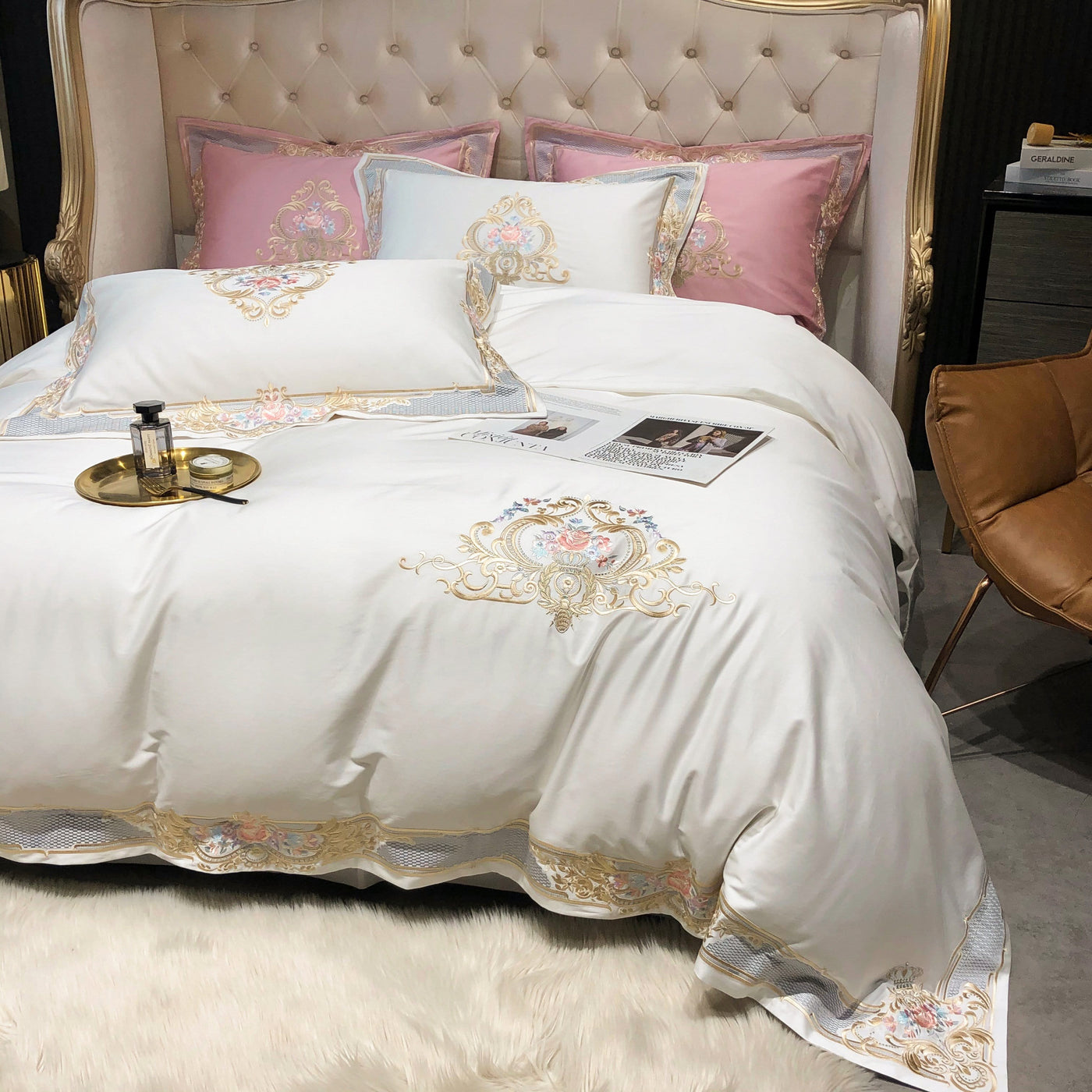 PrarieWhite duvet cover