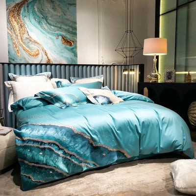 DreamWave moonlit water Bedding Set