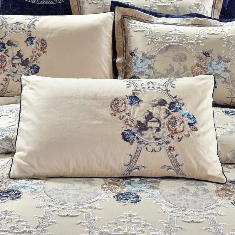 Oriental Jacquard Luxury Bed Set - Elegant and Comfortable | RainOrient