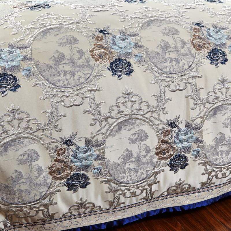 Oriental Jacquard Luxury Bed Set - Elegant and Comfortable | RainOrient