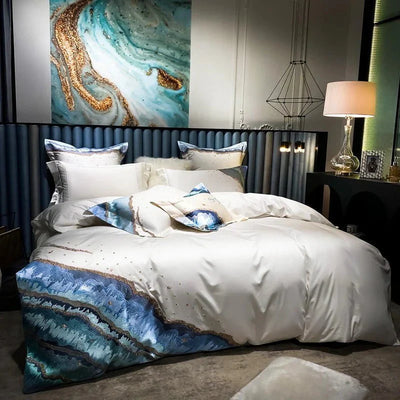 DreamWave moonlit water Bedding Set