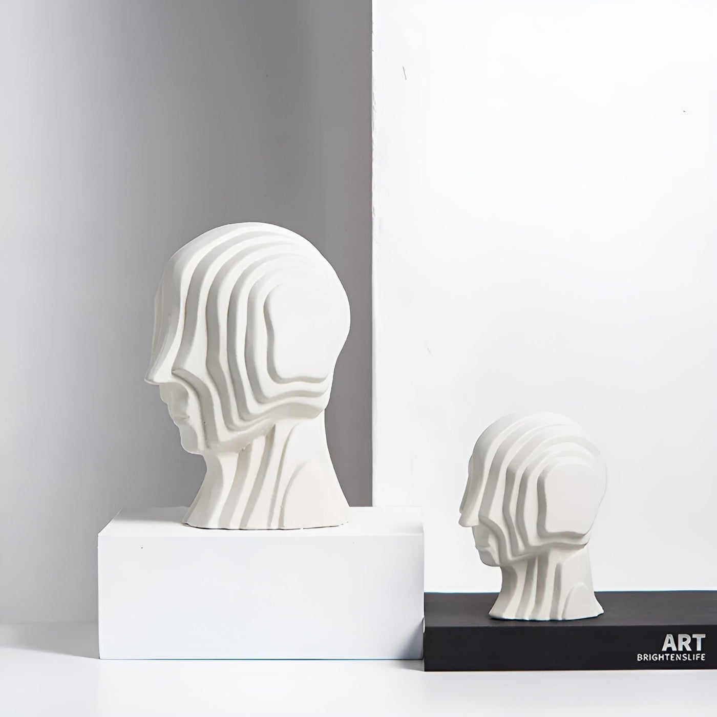 Ceramic Head Sculpture | GeoGold