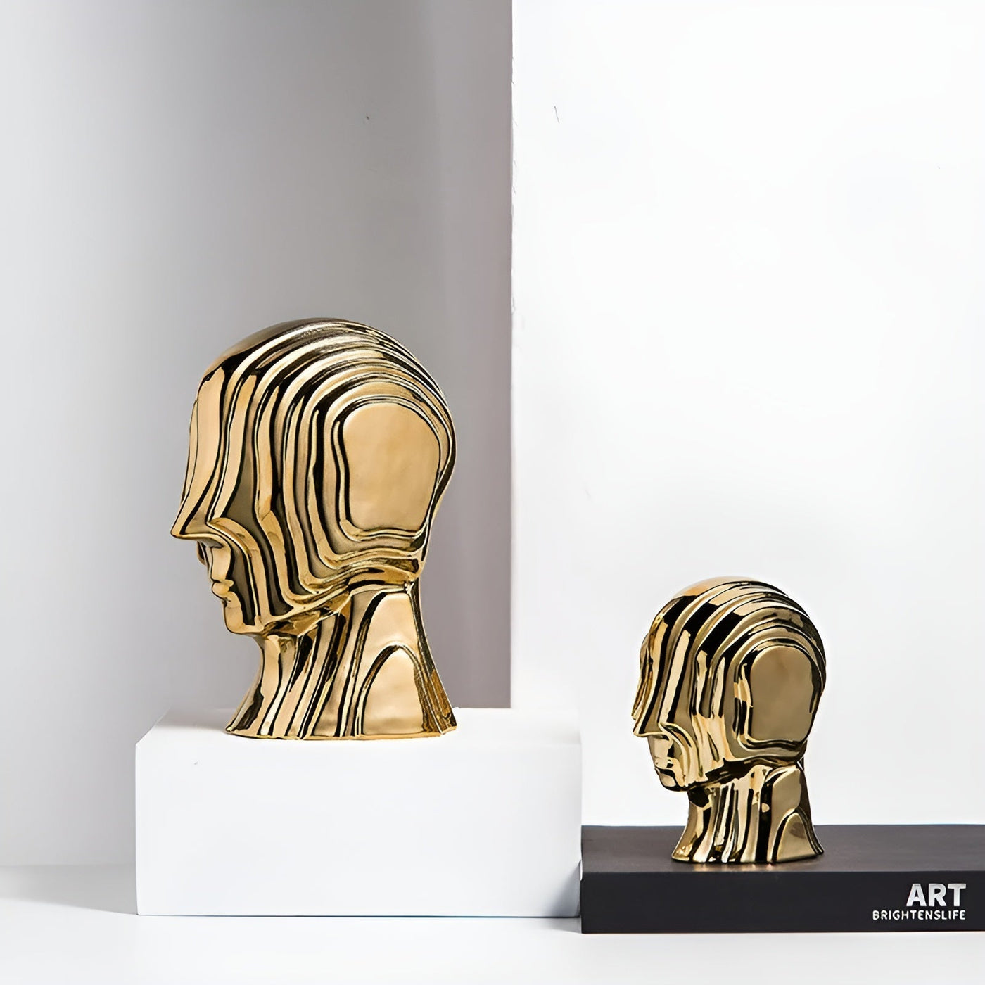 Ceramic Head Sculpture | GeoGold