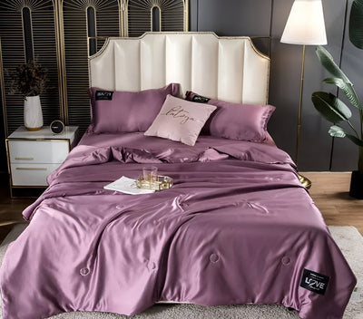 Soft and Breathable Satin Silk Bedding | AllSeasonLuxe