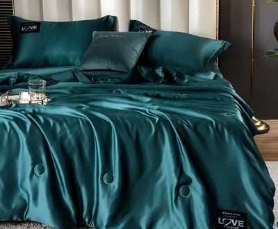 Soft and Breathable Satin Silk Bedding | AllSeasonLuxe