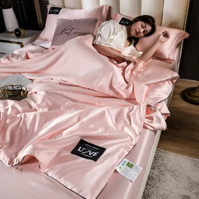 Soft and Breathable Satin Silk Bedding | AllSeasonLuxe