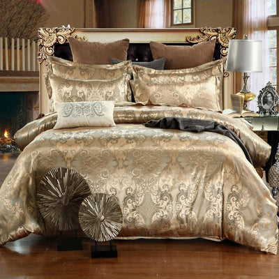 Gold Rush Duvet Cover Set - Stylish and Comfortable | MicroLux