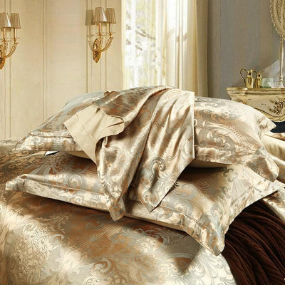 Gold Rush Duvet Cover Set - Stylish and Comfortable | MicroLux