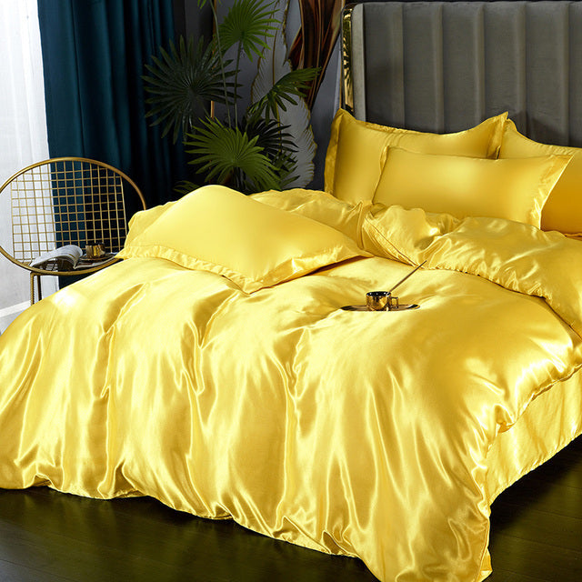 Taavita Silk Duvet Cover Set | Luxurious Elegance