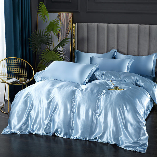 Taavita Silk Duvet Cover Set | Luxurious Elegance