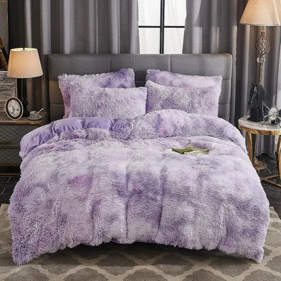 Soft and Comfortable Duvet Cover in Shaggy Faux Fur | VelvetDream