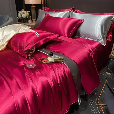 Luxury Silk Bedding Set - Complete Paure in Silk | LuxeSilk