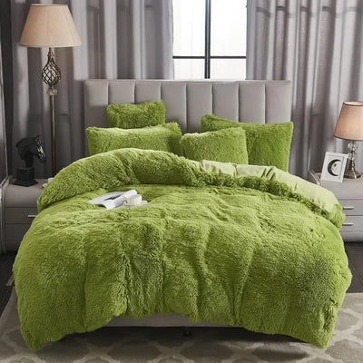 Soft and Comfortable Duvet Cover in Shaggy Faux Fur | VelvetDream