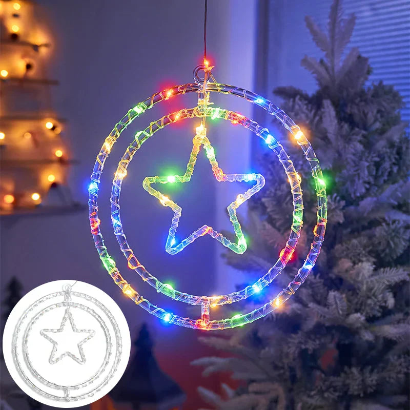 Battery-operated Christmas lights with Timer | FestiveGlow