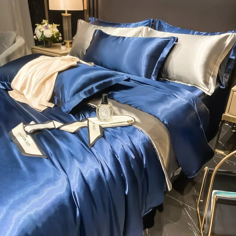 Luxury Silk Bedding Set - Complete Paure in Silk | LuxeSilk