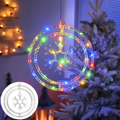 Battery-operated Christmas lights with Timer | FestiveGlow