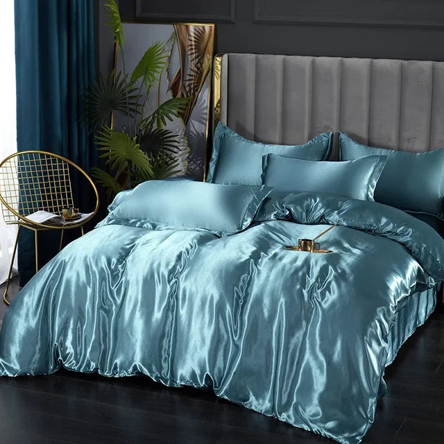 Luxury Satin Bedding Set | SatinElegance