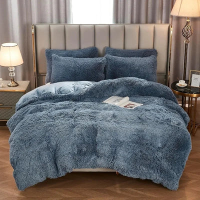 Soft and Comfortable Duvet Cover in Shaggy Faux Fur | VelvetDream