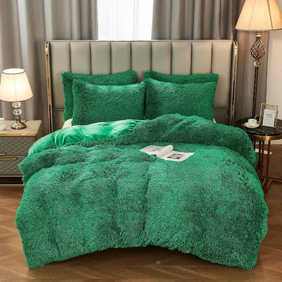 Soft and Comfortable Duvet Cover in Shaggy Faux Fur | VelvetDream