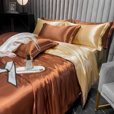 Luxury Silk Bedding Set - Complete Paure in Silk | LuxeSilk