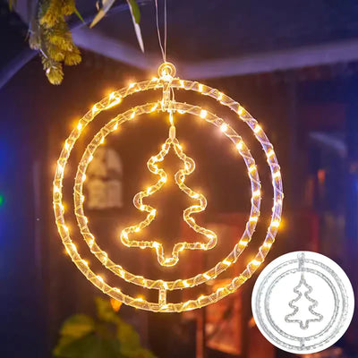 Battery-operated Christmas lights with Timer | FestiveGlow