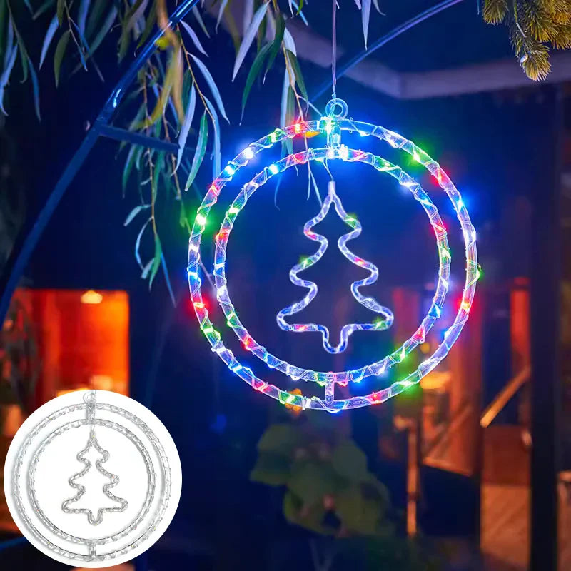 Battery-operated Christmas lights with Timer | FestiveGlow