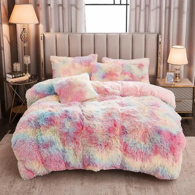 Soft and Comfortable Duvet Cover in Shaggy Faux Fur | VelvetDream