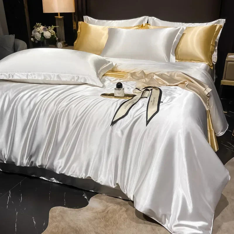 Luxury Silk Bedding Set - Complete Paure in Silk | LuxeSilk