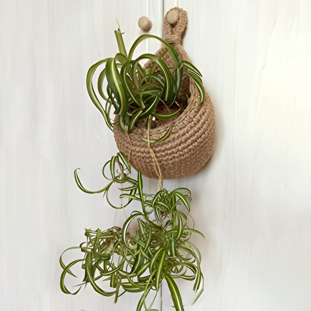 Eco-friendly Hanging Jute Baskets | BohoNest