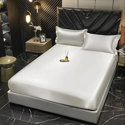 Luxurious Black Leather Bed | AurumBed