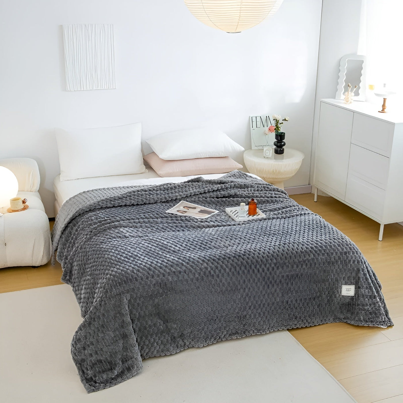 Soft Blanket – Super Cozy | Perfect for Sofa & Bed | CozyBlanket