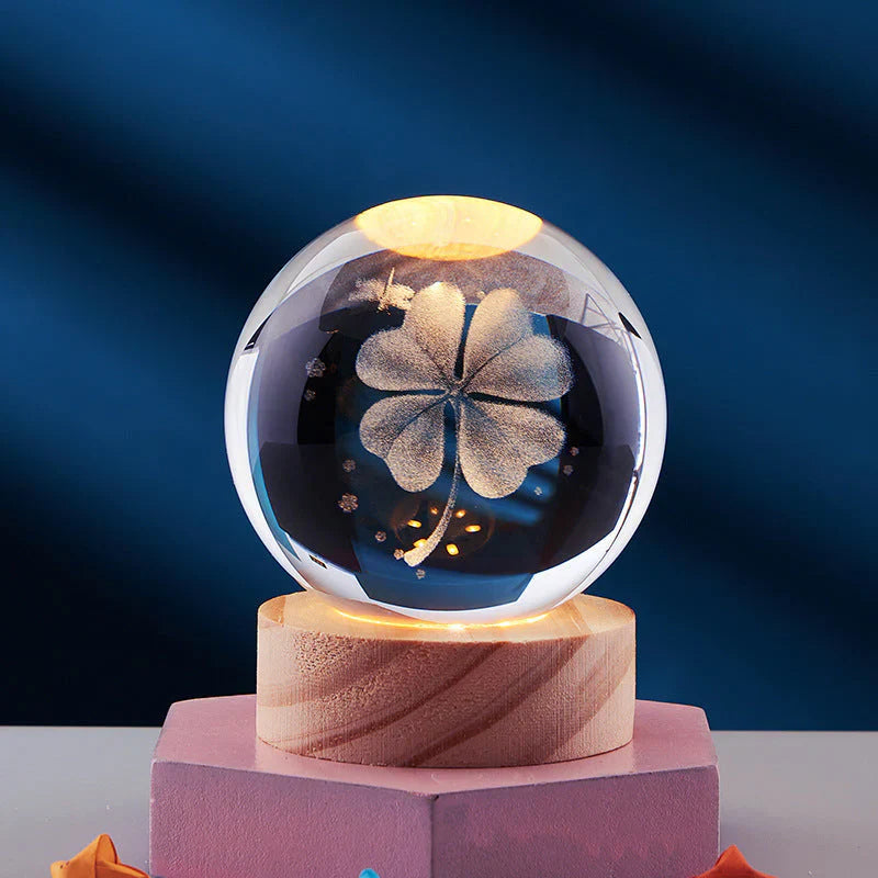 3D Crystal Night Lamp