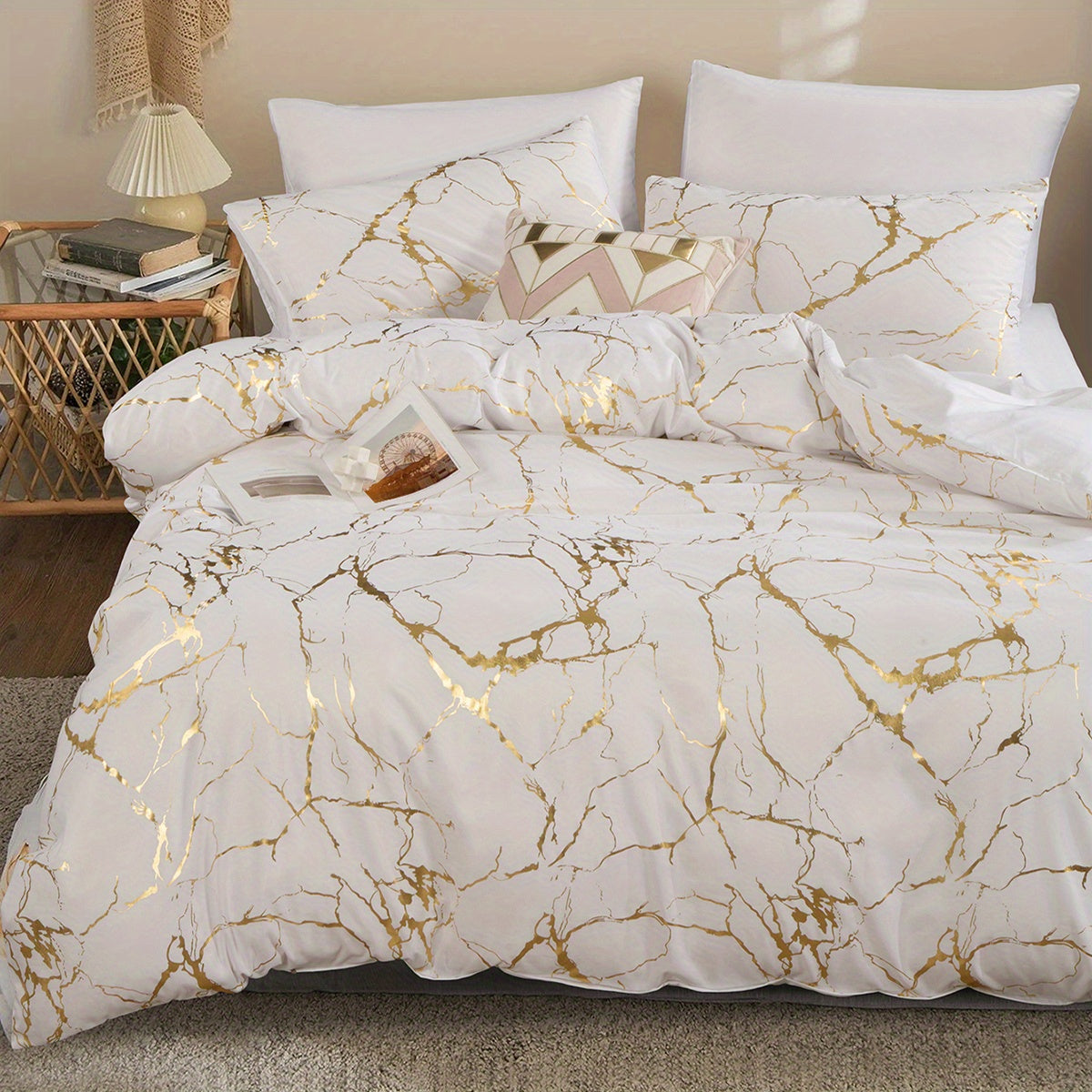 Soft and Elegant Duvet Cover Set | SilkSoft Elegance